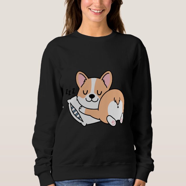 Camiseta Corgi Snooze (Frente)