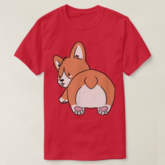 Camiseta Corgi Sploot Sweet Dog (Frente do Design)