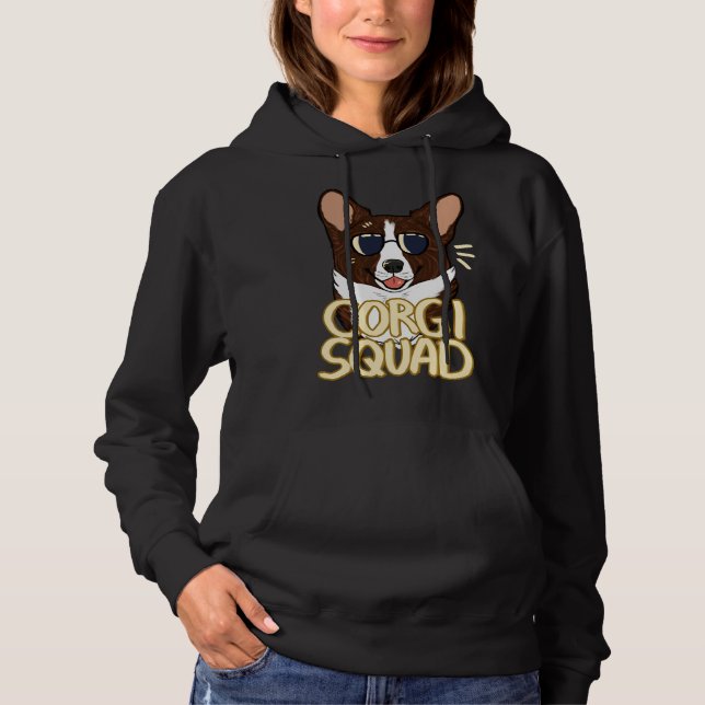 Camiseta Corgi Squad Brindle (Frente)