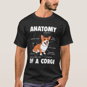 Camiseta Corgi Sweater Para Homens Mulheres Engraçado