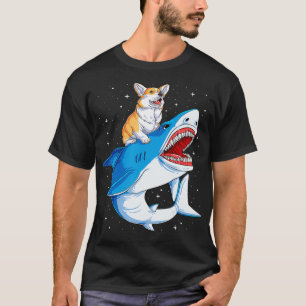 Camiseta Corgi T Kids Boys Men Space Galaxy Jawsome Gifs