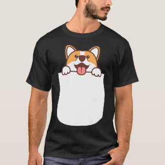 Camiseta Corgi Tee Pocket Corgi Owner Birthday