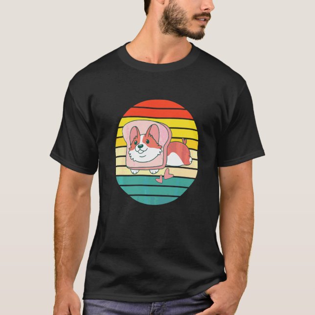Camiseta Corgi Torrada Fofa (Frente)