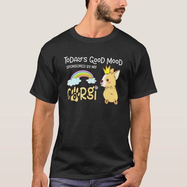 Camiseta Corgi Travesso Corgi Para Meninas (Frente)