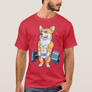 Camiseta Corgi Weising Engraçados Deadelevadores Homens Mal