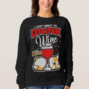 Camiseta Corgi Wine