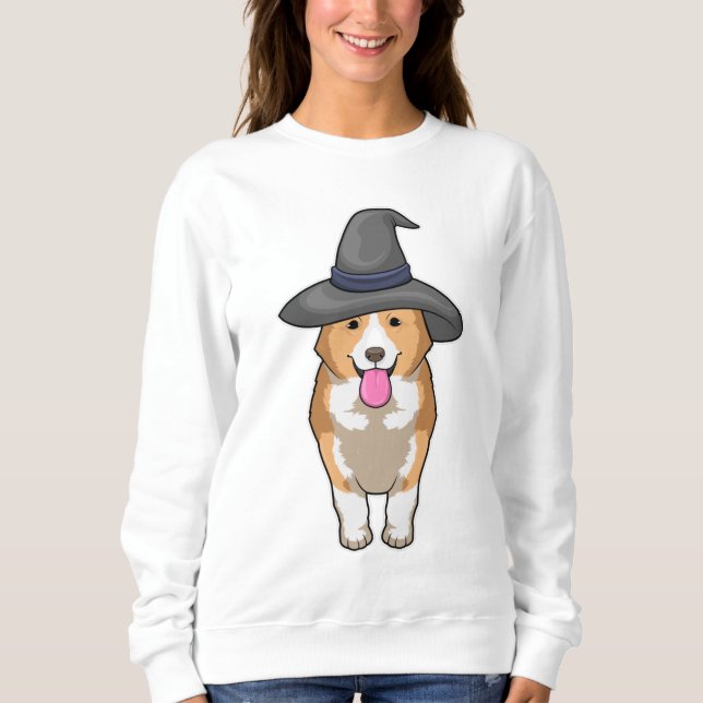 Camiseta Corgi Witch (Frente)