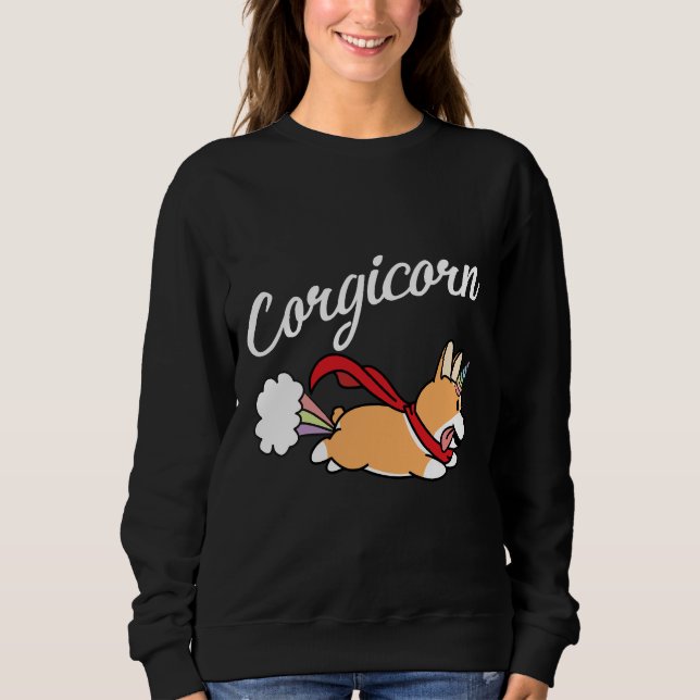 Camiseta Corgicorn Corgi Unicorn (Frente)