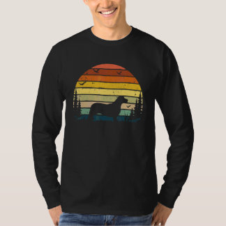 Camiseta Corgidor Vintage Retro Mamãe Papai Cachorro