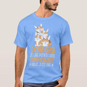 Camiseta Corgis São Como Batateiras, Porcos Galeses, Propri