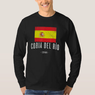 Camiseta Coria Del Ro Espanha Es Sinalizador Cidade Superio
