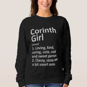 Camiseta Corinth Girl Tx Texas Funny City Roots