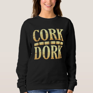 Camiseta Cork Dork Wine Drinker Graphic