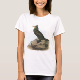 Camiseta Cormorant Dobro-com crista por Audubon