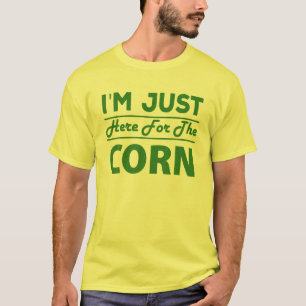 Camiseta Corn Costume Ação de Graças Festa de Dia das Bruxa