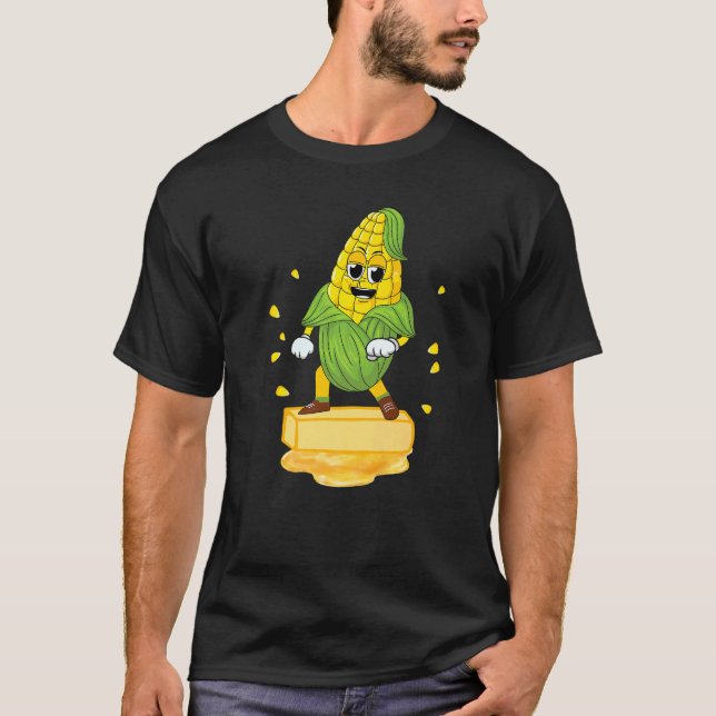 Camiseta Corn Dancing For Students and Teachers (Frente)