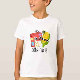 Camiseta Corn-flicts Funny Cornflake Corn Pun