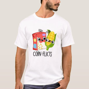 Camiseta Corn-flicts Funny Cornflake Corn Pun