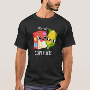 Camiseta Corn-flicts Funny Cornflake Corn Pun