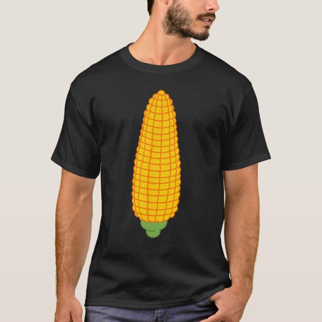 Camiseta Corn Halloween Costume Foodie Farmer Men Women Kid (Frente)