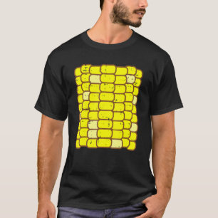 Camiseta Corn Halloween Figurume Engraçado Foodie Farmer Me