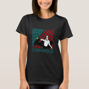 Camiseta Corn Hole Tossing Tournament Game Cornhole