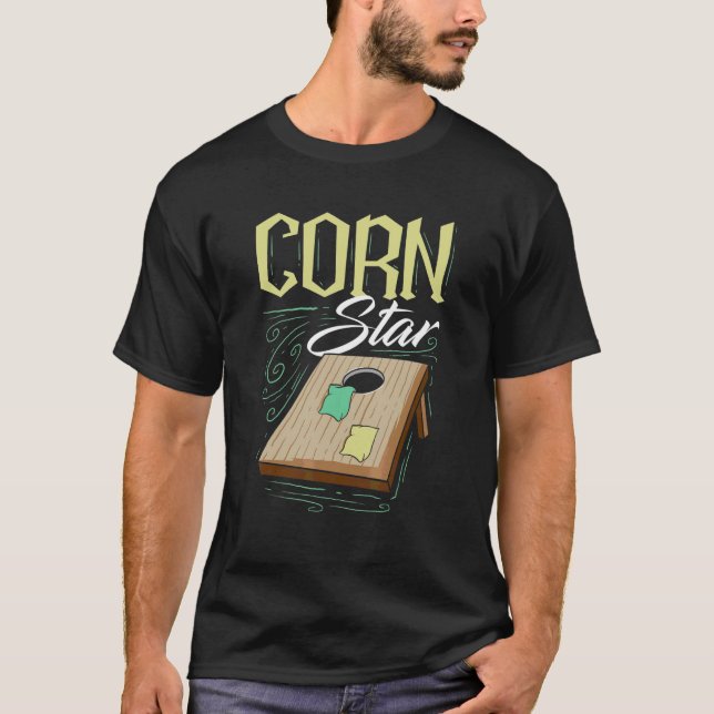Camiseta Corn Star Cornhole (Frente)