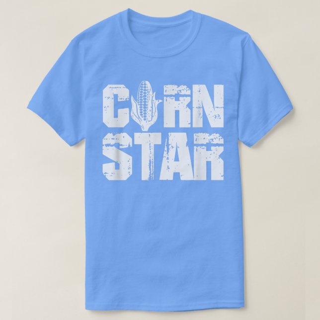 Camiseta Corn Star Distressed Corn Farmers Farming  (Frente do Design)
