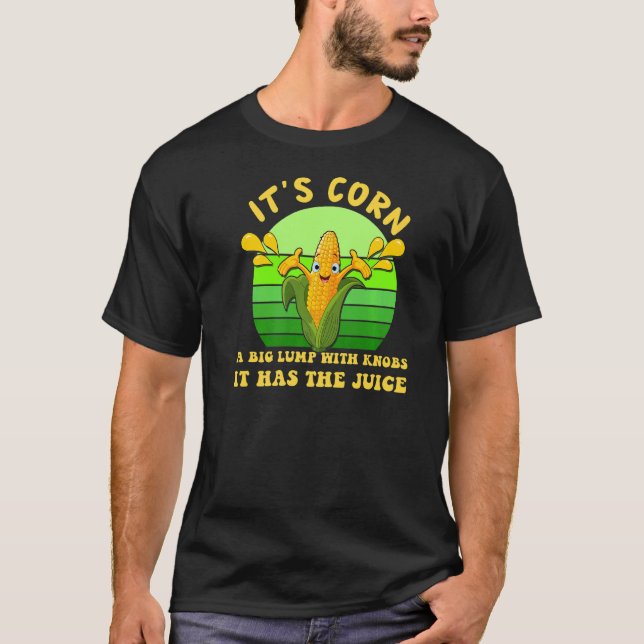 Camiseta Corn Viral Video Song Corn no Cob (Frente)