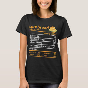 Camiseta Cornbird Nutrição Comida Ação de Graças Costume Ch