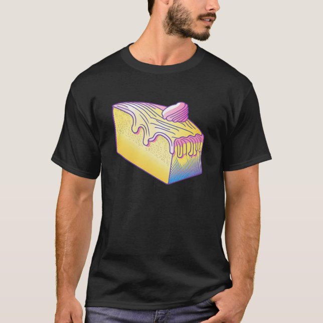 Camiseta Cornbread Vaporwave Retrowave Aesthetic (Frente)