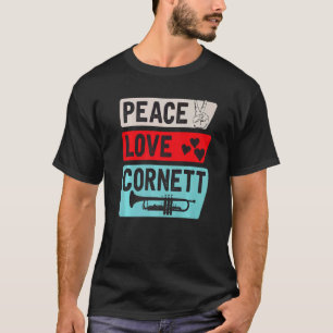 Camiseta Corneta Instrumento Musical Tocador de Corneta