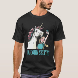 Camiseta Corneta Magia de Cavalo Corado de Belo Unicórnio S