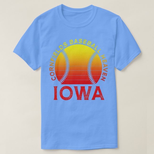 Camiseta Cornfields Baseball Heaven Iowa Hawaii Costumed (Frente do Design)
