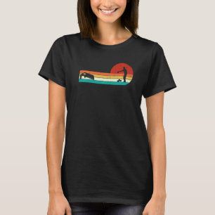 Camiseta Cornhole Bag Cornhole Set Toss Game Retro Vin