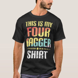 Camiseta Cornhole Bean Bag Tosse Este É O Meu Quatro Bagger