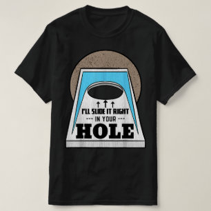 Camiseta Cornhole Bean Tosse Jogo Jogar Buraco no Quintal