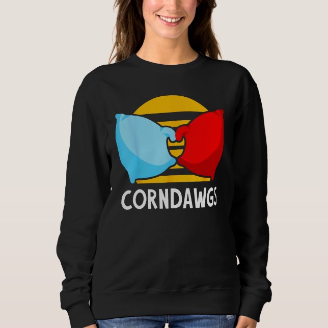 Camiseta Cornhole Corn Hole Corndawgs (Frente)