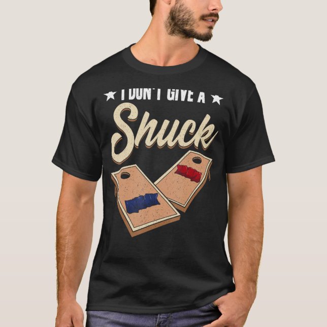 Camiseta Cornhole Corn Hole Não Dou Um Chupa (Frente)