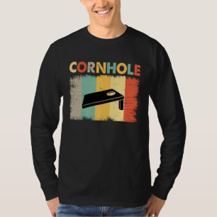 Camiseta Cornhole Cornhole Set Toss Game Retro Vintage