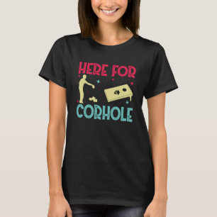 Camiseta Cornhole Cornhole Set Toss Game Retro Vintage