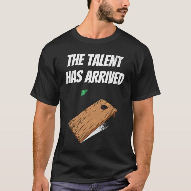 Camiseta Cornhole For Men Corn Hole Player Esporte (Frente)
