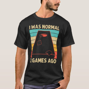 Camiseta Cornhole For Men Sack Toss Game Bean Bag Pla