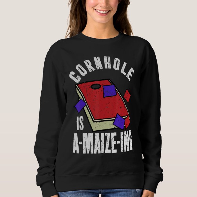 Camiseta Cornhole is A maize ing  Corn Hole (Frente)