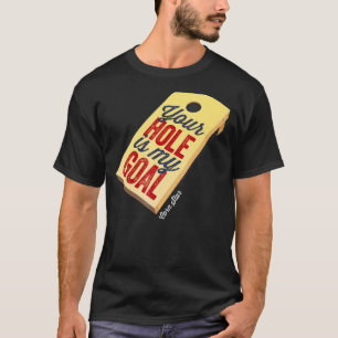 Camiseta Cornhole O Seu Buraco É O Meu Corno De Corno.