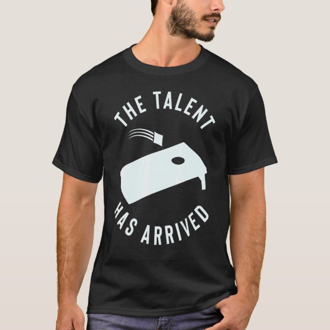 Camiseta Cornhole O Talento Chegou 1 (Frente)