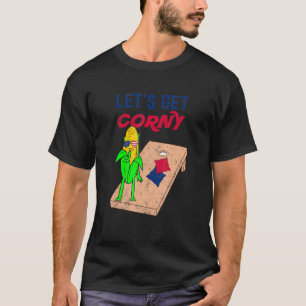 Camiseta Cornhole Pun Vamos Get Corny