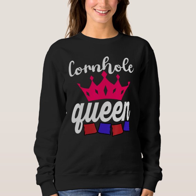 Camiseta Cornhole Queen Corn Hole (Frente)