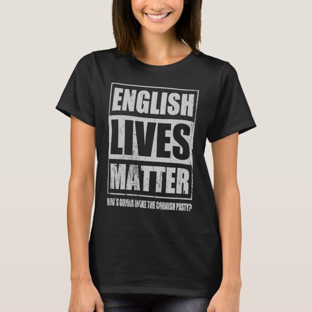 Camiseta Cornish Pasty Bridie British Comida Specialt (Frente)