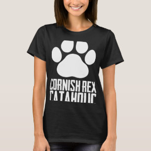Camiseta Cornish Rex cat Cornish Rex mãe Cornish Rex kitten